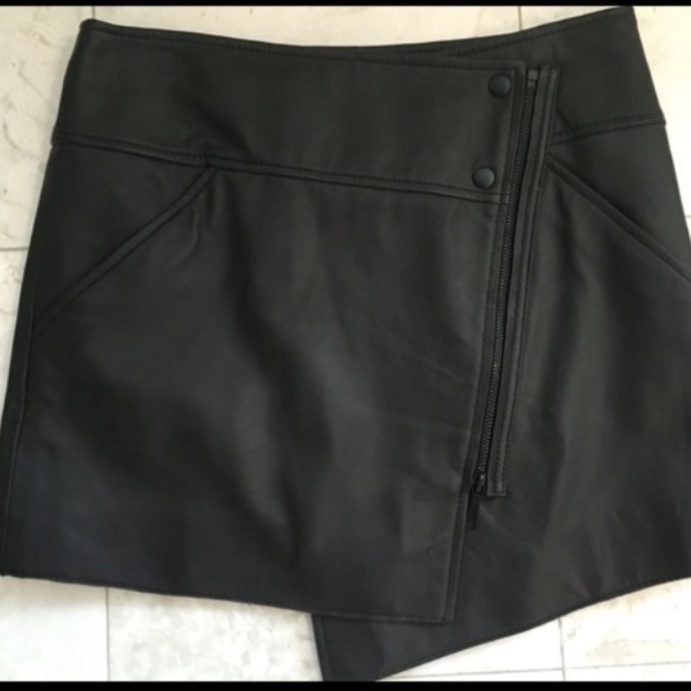 Rachel Zoe leather skirt